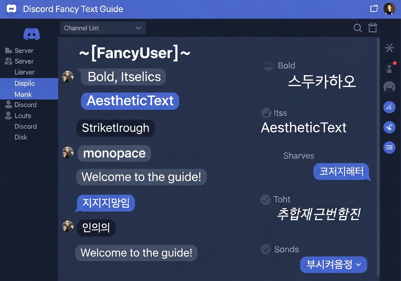 Discord Fancy Text Guide for Usernames & Messages