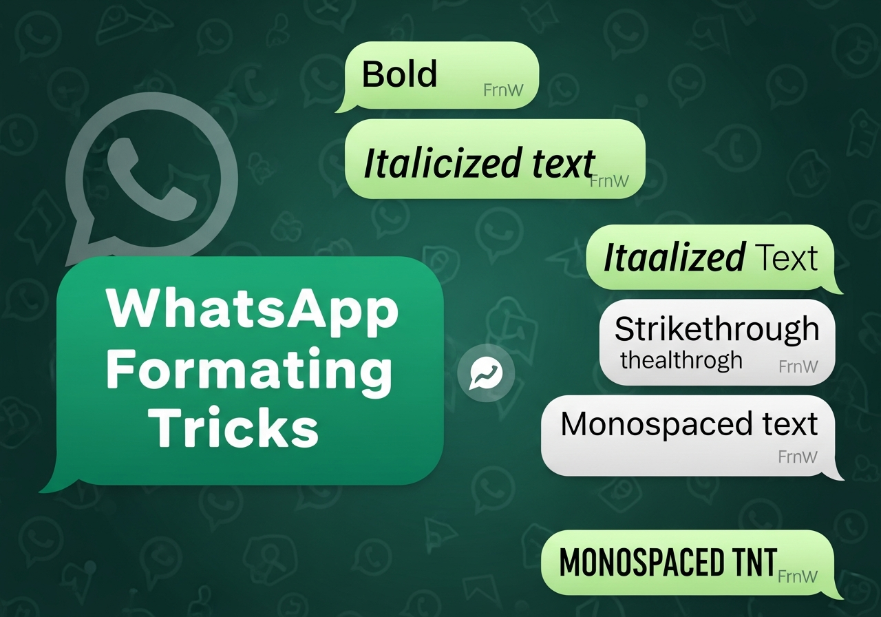 WhatsApp Font Formatting: Hidden Tricks and Tips